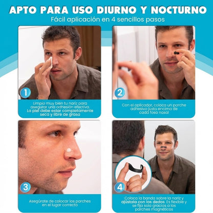 Tiras Nasales Magnéticas VitaCare™︎